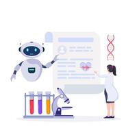 artificial intellegence in medicine vector