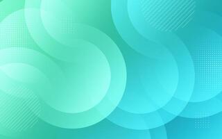 minimalist abstract frame,blue and green gradation,circle effect ,pattern, halftone, trendy ,eps 10 vector
