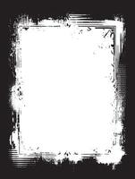 frame for your design, A square grunge frame, Vintage grunge border black and white square frame with a white background, A square vintage photo frame, vector