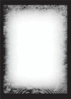 a black and white square frame with a white border vector