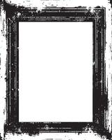grunge frame on black background , Vintage grunge border black and white square frame with a white background, A square vintage photo frame, grunge frame vector