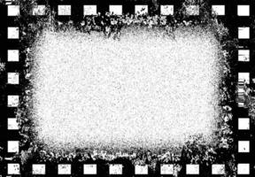 a black and white square frame with a white border vector