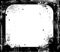 frame for your design, A square grunge frame, Vintage grunge border black and white square frame with a white background, A square vintage photo frame, vector