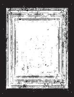 grunge frame on black background , Vintage grunge border black and white square frame with a white background, A square vintage photo frame, grunge frame vector