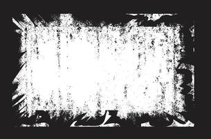 a black and white halftone pattern with a frame, A square vintage photo frame, grunge frame vector