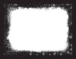 an old black and white photo of a square frame, grunge frame border for your design, A square grunge frame, Vintage grunge border black and white square frame with a white background vector
