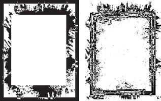 vintage black color grunge frame set, black and white grunge frame, grunge frame with black and white background, set of grunge banners, grunge frame set, vintage set of grunge frames, vector