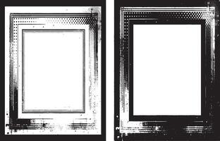vintage black color grunge frame set, black and white grunge frame, grunge frame with black and white background, set of grunge banners, grunge frame set, vintage set of grunge frames, vector