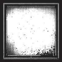 a black and white square frame with a checkered pattern, grunge frame border for your design, A square grunge frame, Vintage grunge border black and white square frame with a white background, vector