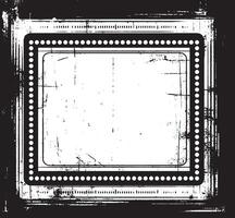 grunge frame with black and white lines , grunge frame border for your design, A square grunge frame, Vintage grunge border black and white square frame A square vintage photo frame, vector