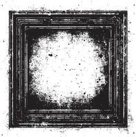 grunge frame with black and white lines , grunge frame border for your design, A square grunge frame, Vintage grunge border black and white square frame A square vintage photo frame, vector