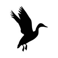 Duck Icon Flat Graphic Design stock illustration vector