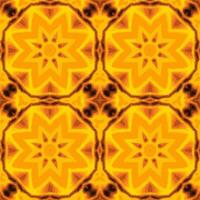 Seamless pattern. Orange yellow black halloween style star shape motifs. Versatile and adaptable. High-quality design. Professional appearance. Unique and original. Customizable. Versatile design. vector