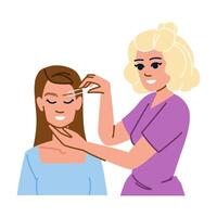 shape eyebrow shaping vector