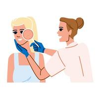elasticity skin analysis vector