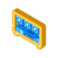 crypto app cryptocurrency mining isometric icon illustration vector