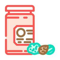triphala ayurveda color icon illustration vector