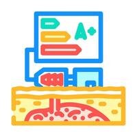 energy efficiency geothermal color icon illustration vector