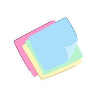 message memo paper cartoon illustration vector