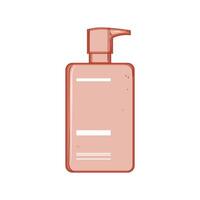 nourishing hair conditioner cartoon illustration vector