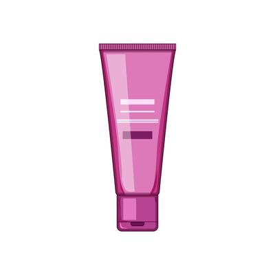 repairing hair conditioner cartoon illustration