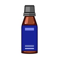 diffuser essential oil bottle cartoon illustration vector