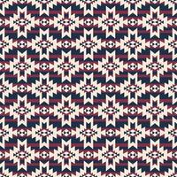 Modern color Native American geometric pattern. Aztec southwestern geometric shape seamless pattern. Ethnic geometric pattern use for textile, home decoration elements, upholstery, etc. vector