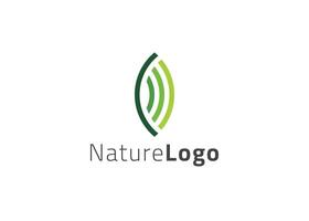 leaf logo design template vector