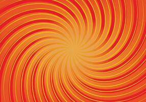 Spiral design sun-rays color background in illustration style. vector