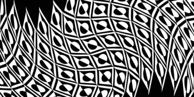 Abstract wavy geometric background, illustration style. vector