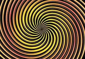 Spiral sun-ray pattern color background, illustration style. vector