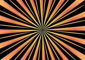 Abstract sun-rays background illustration for design elements. vector