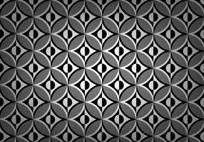 Abstract geometric pattern black and white illustration style. vector
