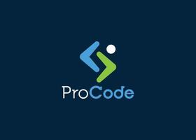 Coding logo design template vector