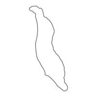 Kayunga district map, administrative division of Uganda. illustration. vector