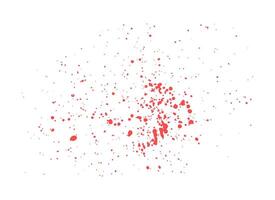 Red Paint splatter background vector