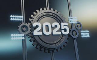 2025 Gears Up for Innovation and Progress. photo