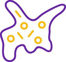 Ectoplasm Line Two Color Icon vector