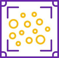 Heat Maps Line Two Color Icon vector