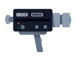 camera film device icon isolated vector
