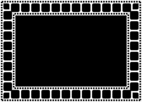 Framework inspired by film stripe, can use for frame, cover, decoration, background, wallpaper, carpet pattern or for graphic design element vector