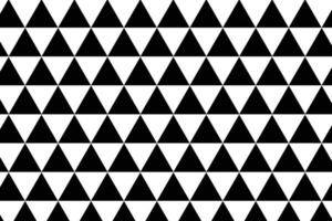 Black and white checkered triangle pattern . Checkered triangle background . Geometric triangle pattern . illustration vector