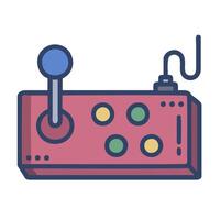 A game controller icon on a white background vector