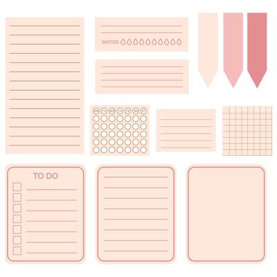 Digital Planner Sticker Set Customizable Stickers for Planners