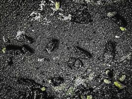 TThe abstract art design background of grunge surface form old and dirty oil photo