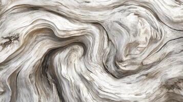 Abstract Swirling Pattern of Weathered Wood Grain photo