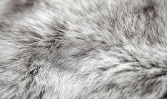 The fur of a cat is shown in a close up photo