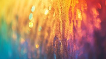 Abstract Blurred Background with Shimmering Lights photo