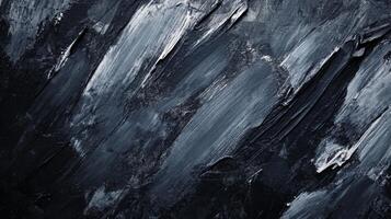 Abstract Dark Blue and Grey Painted Texture photo