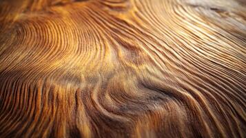 Close-up of a Rustic Wooden Surface with Visible Grain Patterns photo